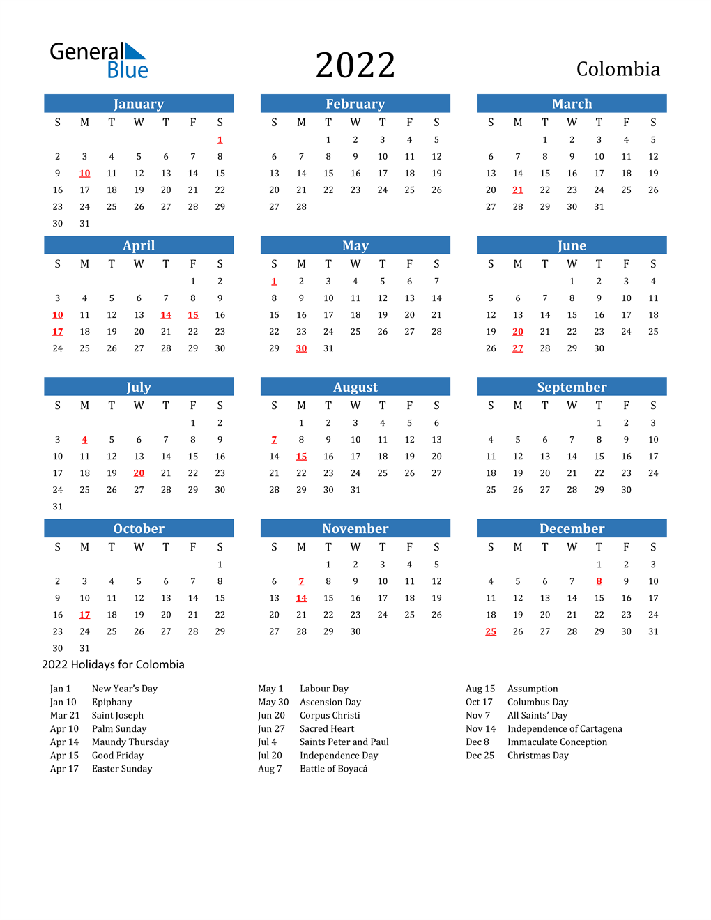 Best Calendario Con Feriados Calendar With Holidays