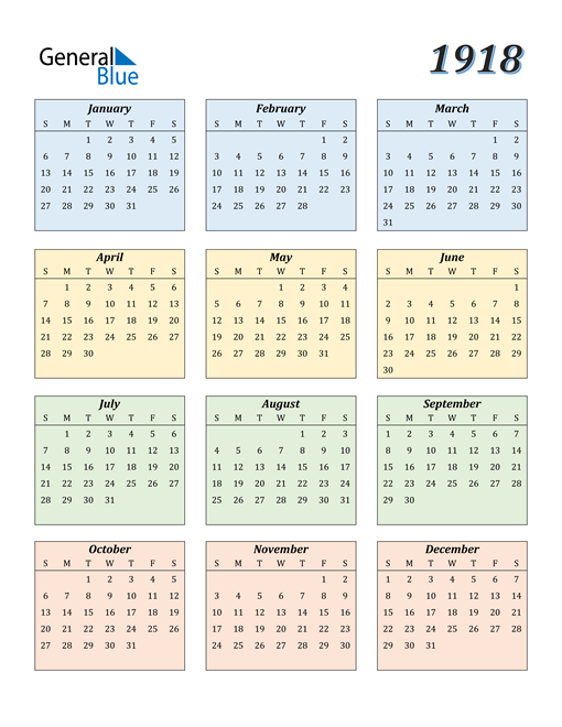 1918-calendar-pdf-word-excel