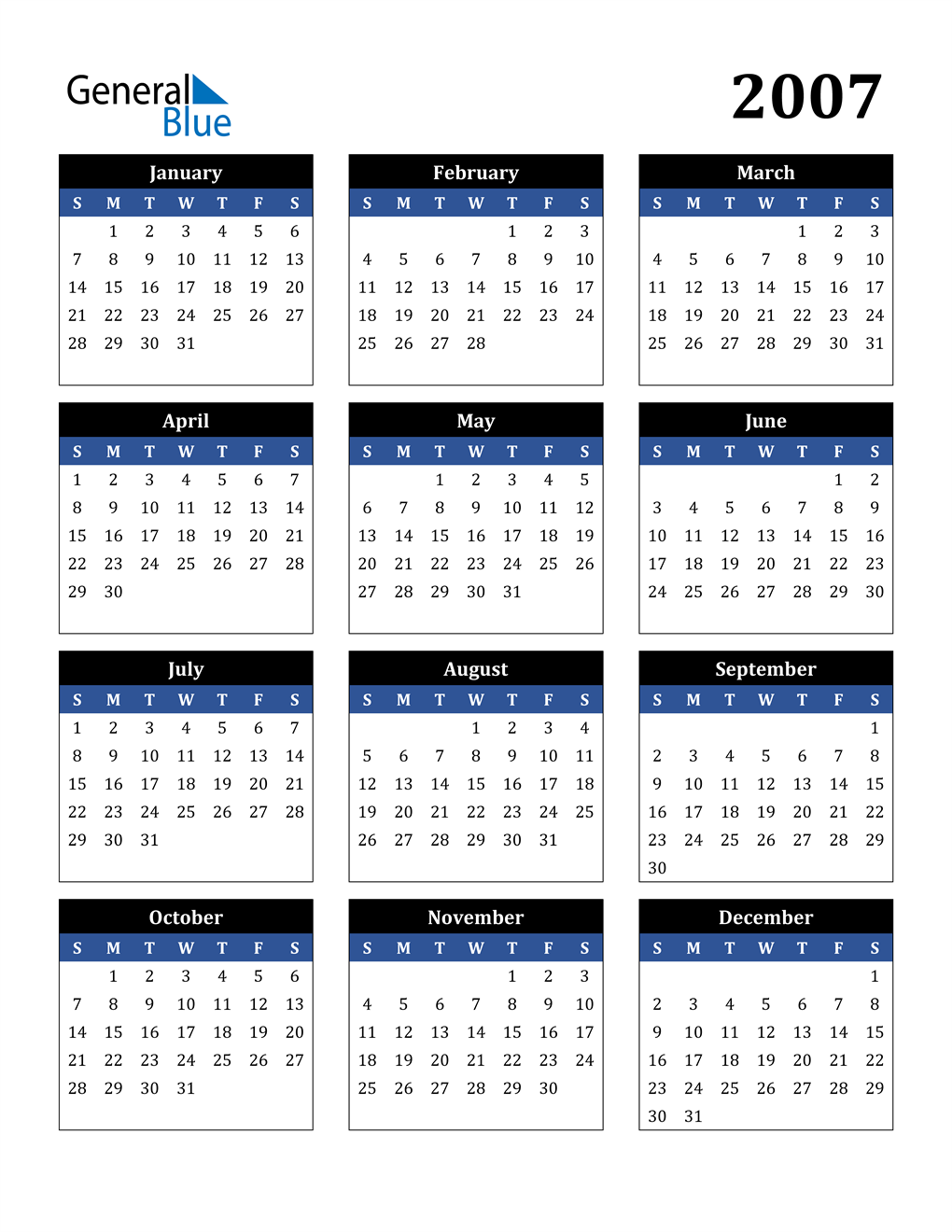 2006-2007 Calendar