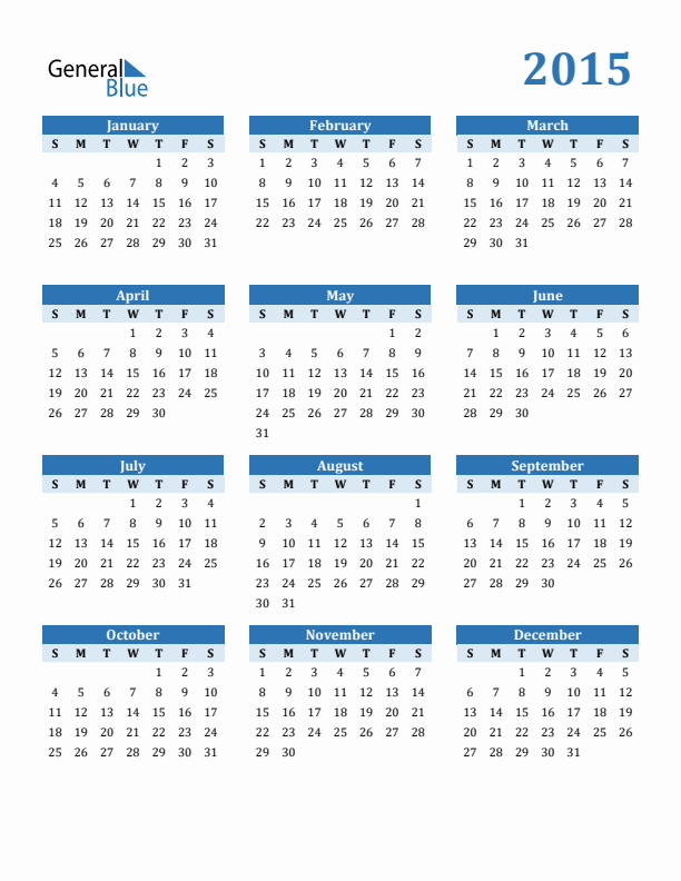 15 Calendar Pdf Word Excel