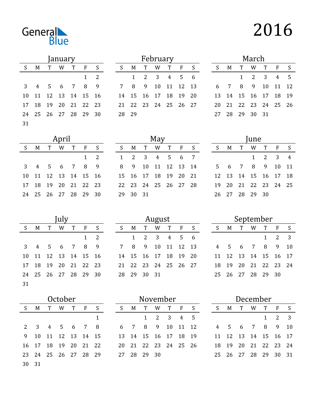 Microsoft Calendar Template 2016 from cdn.generalblue.com