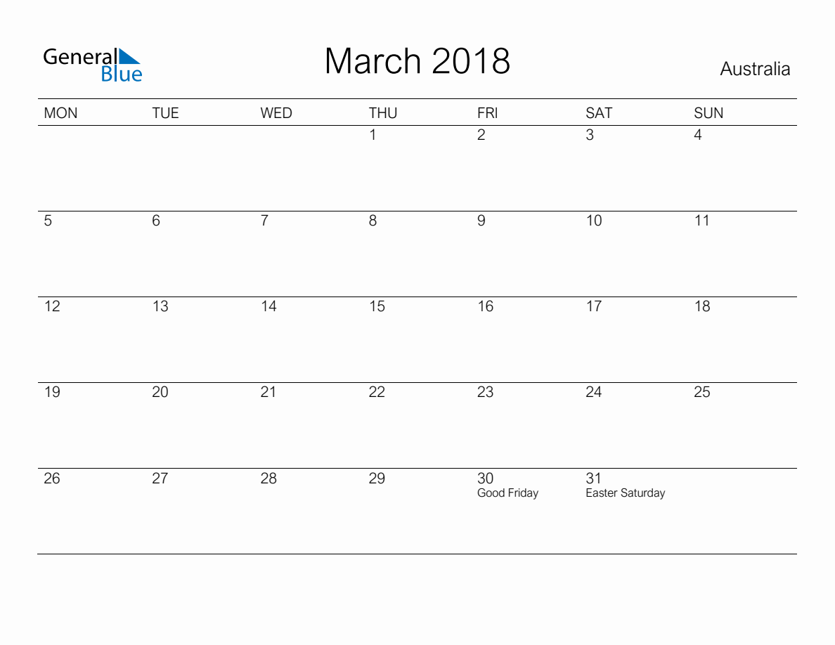 printable-march-2018-monthly-calendar-with-holidays-for-australia