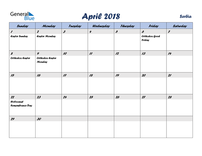 april-2018-calendar-with-serbia-holidays