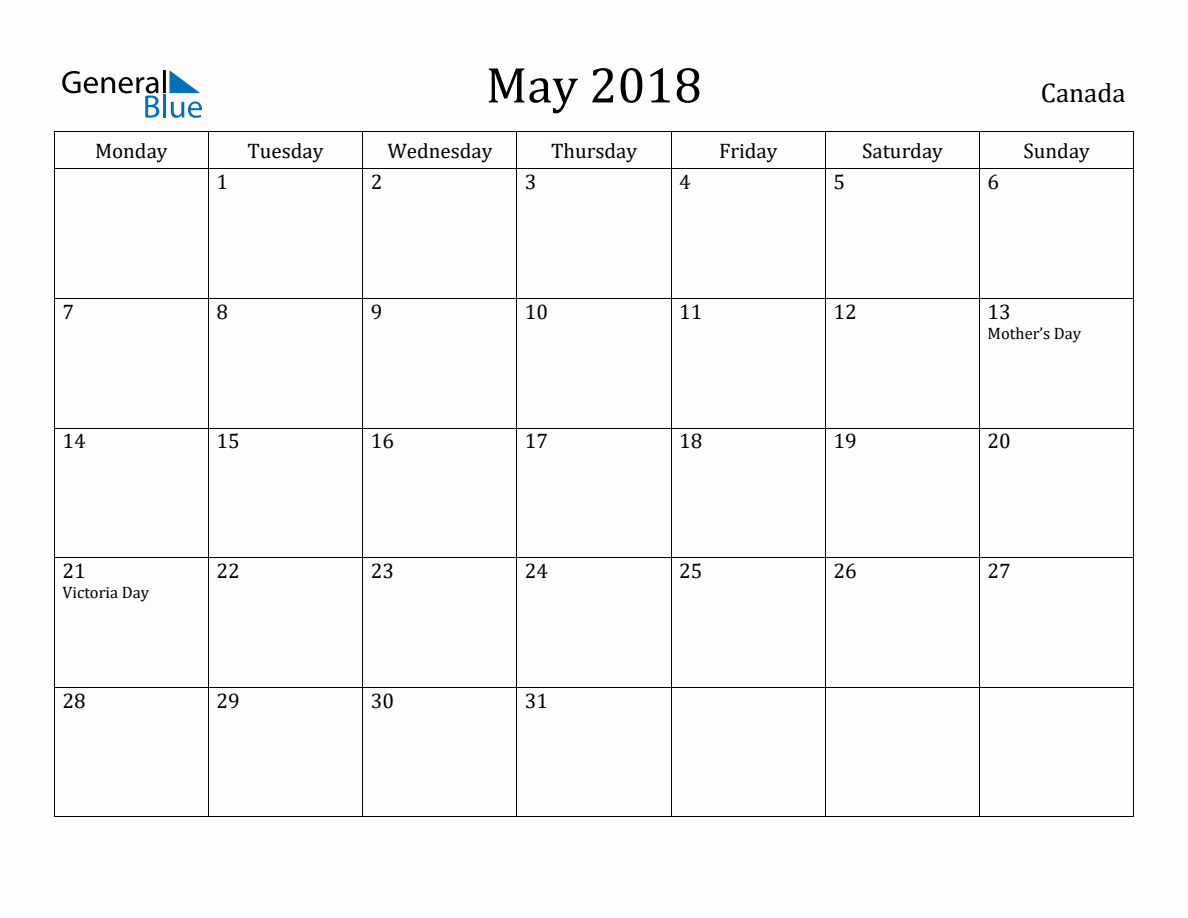 may-2018-canada-monthly-calendar-with-holidays