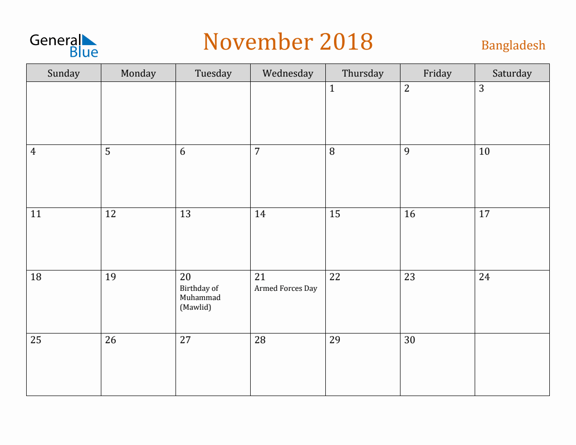 free-november-2018-bangladesh-calendar