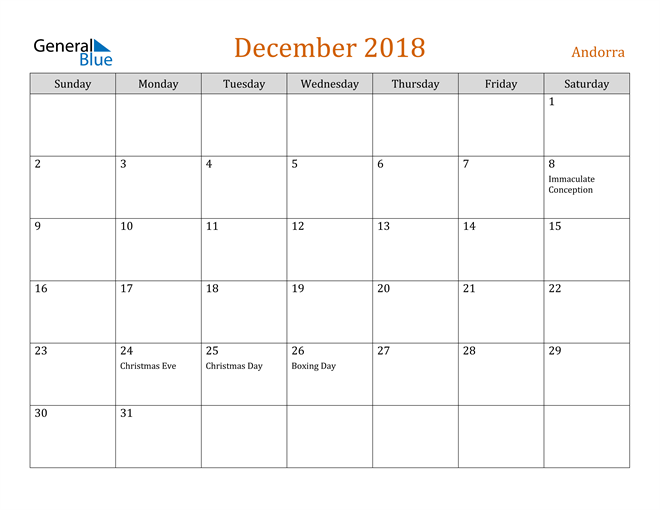 december-2018-calendar-with-andorra-holidays
