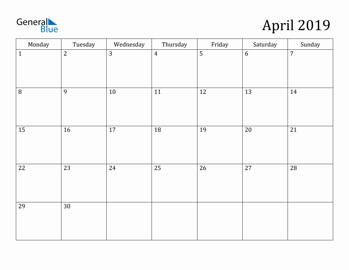 april-2019-calendar-with-monday-start