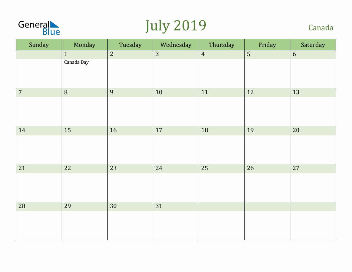 canada-july-2019-holidays-calendar-federal-holiday-calendar-holiday-calendar-printable