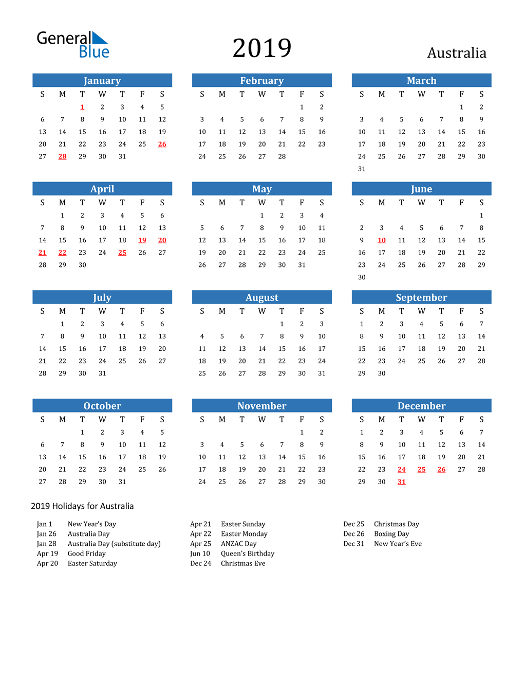 2019-australia-calendar-with-holidays