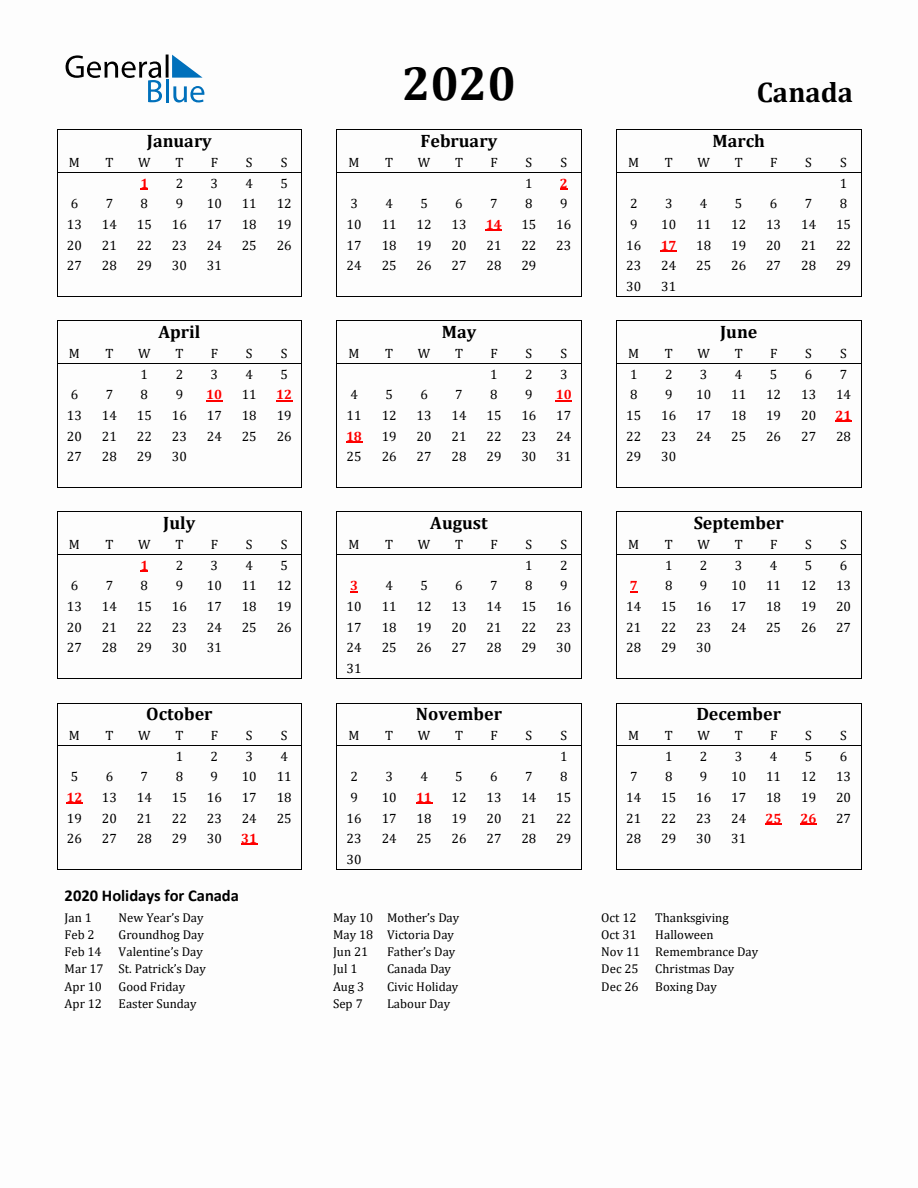 free-printable-2020-canada-holiday-calendar