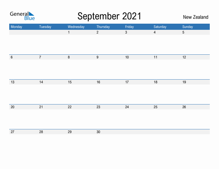 Fillable September 2021 Calendar