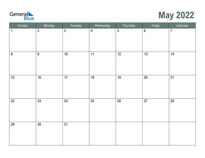 may 2022 calendar pdf word excel