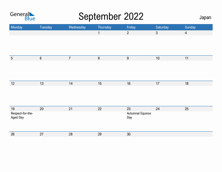Fillable September 2022 Calendar