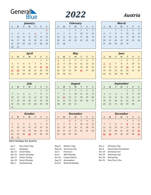 Vienna Tall Pocket Calendar 2022 - Calendar 2022