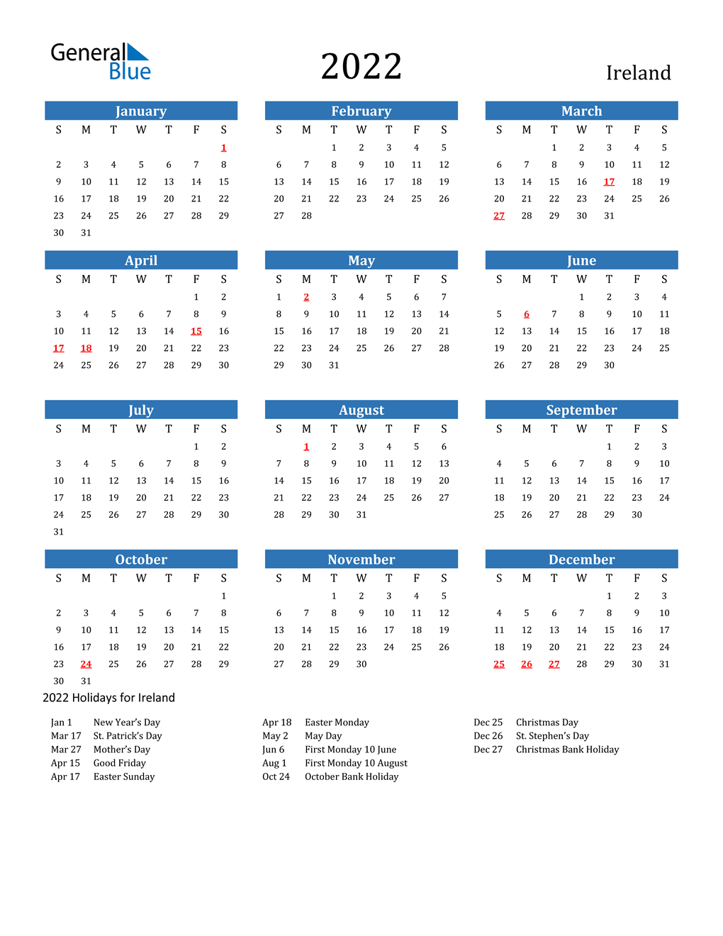 2022 Calendar Excel Vertex42 Printable Form Templates And Letter ...