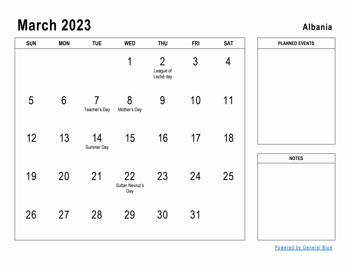 march-2023-planner-with-albania-holidays