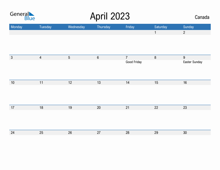 Fillable April 2023 Calendar