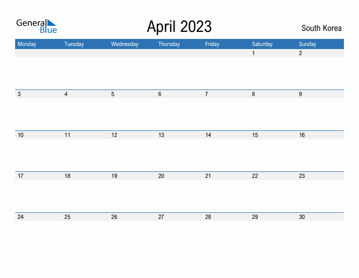 Fillable April 2023 Calendar