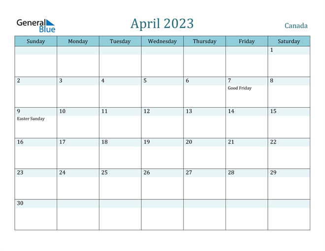canada-april-2023-calendar-with-holidays