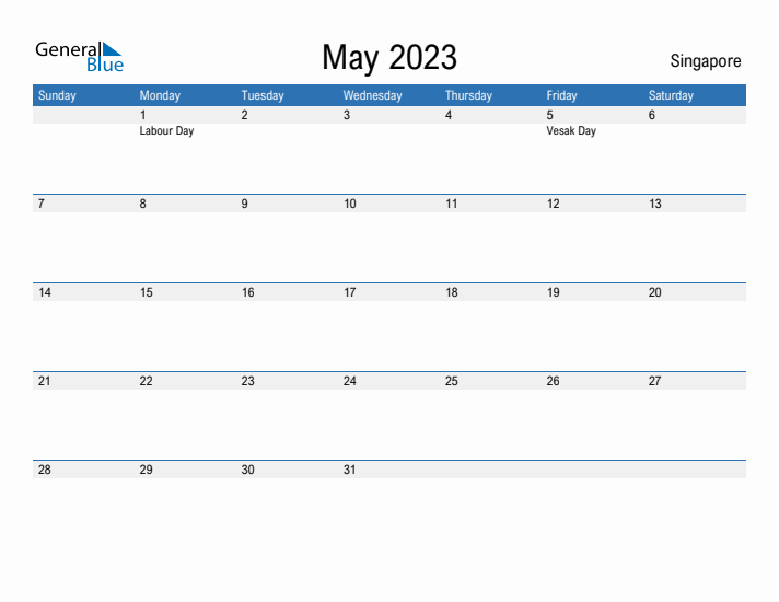Fillable May 2023 Calendar