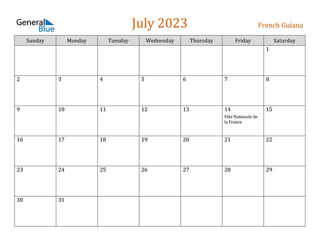 July 2023 Daily Holidays PELAJARAN