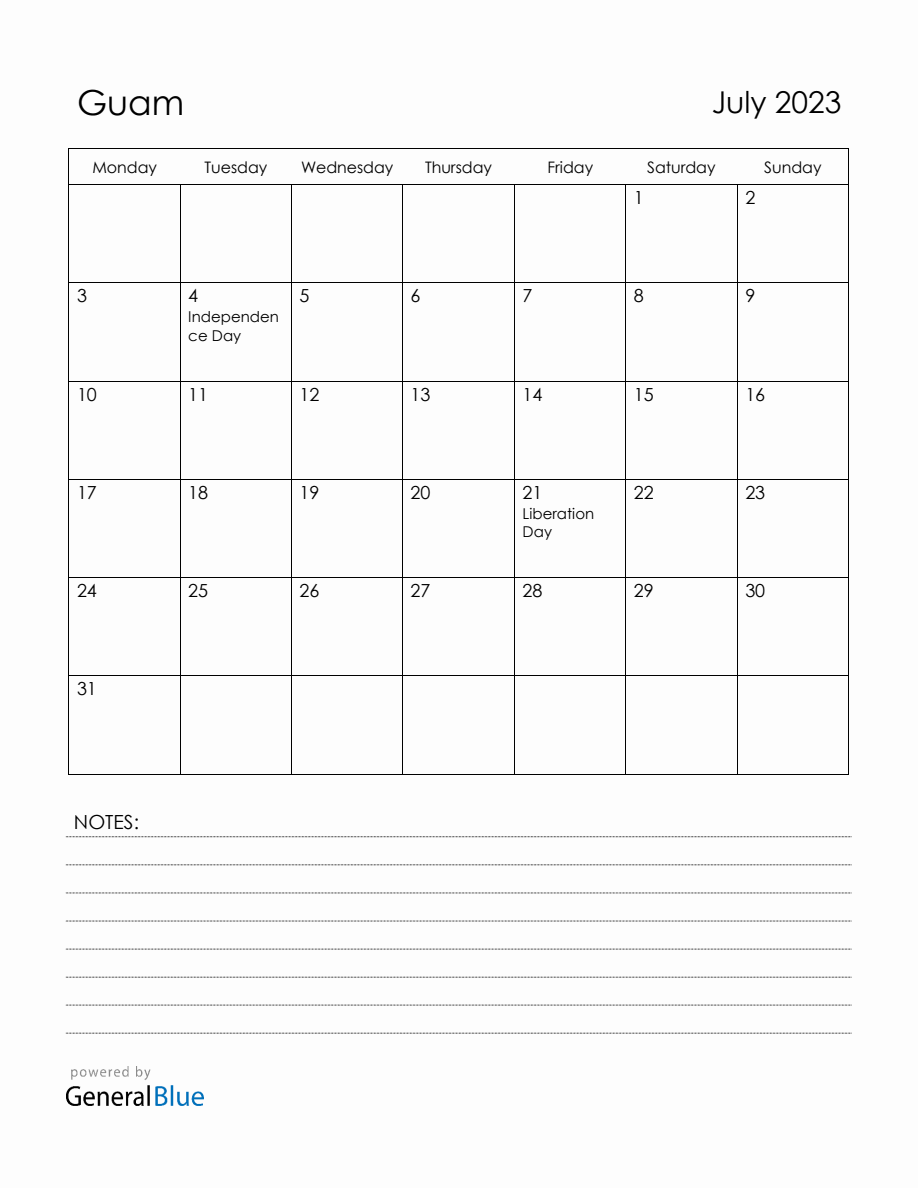 blank calendar page for july 2023