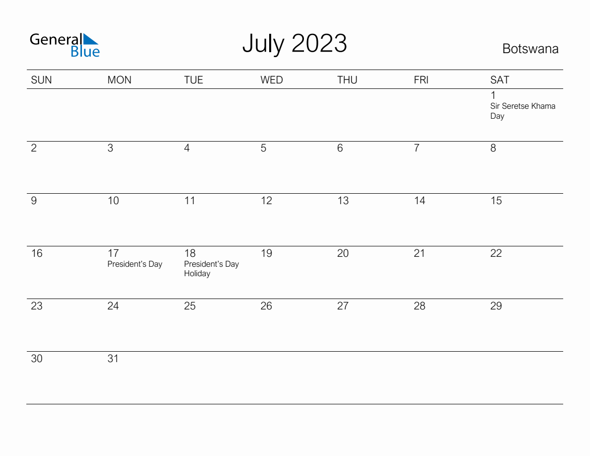 printable-july-2023-monthly-calendar-with-holidays-for-botswana