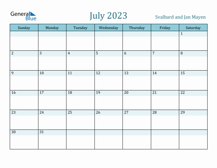 July 2023 Calendar with Holidays
