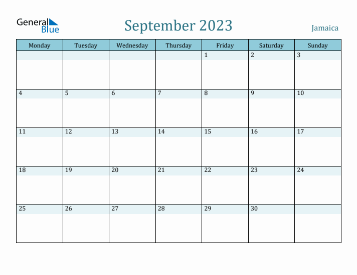 September 2023 Calendar with Holidays