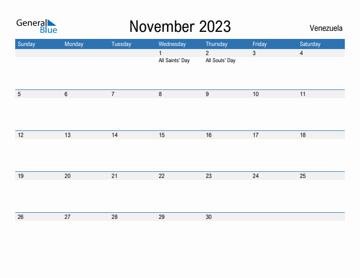Fillable November 2023 Calendar