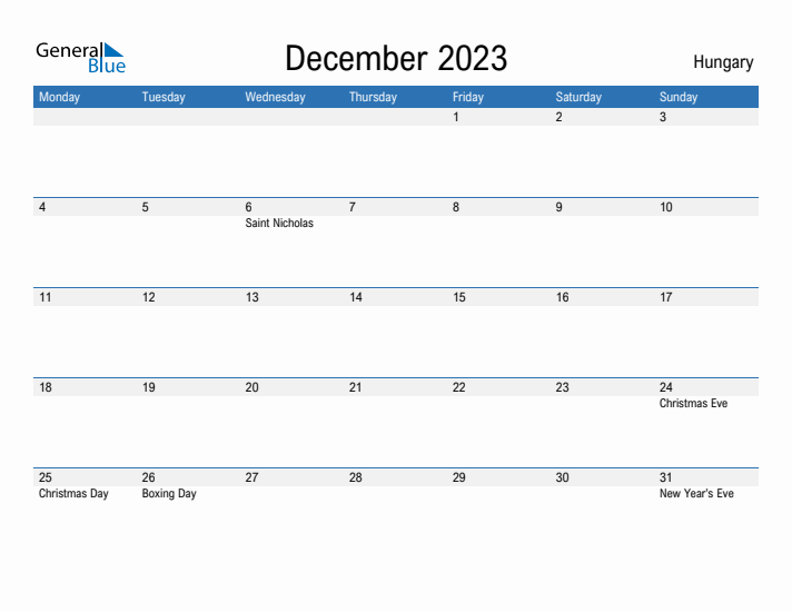 Fillable December 2023 Calendar