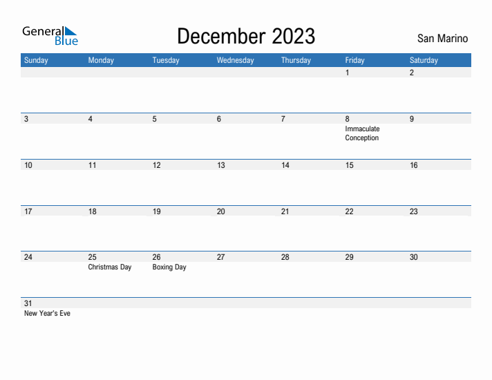 Fillable December 2023 Calendar