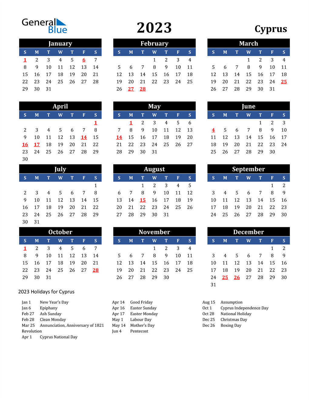 Cyfair 2023 Calendar Printable Calendar 2023