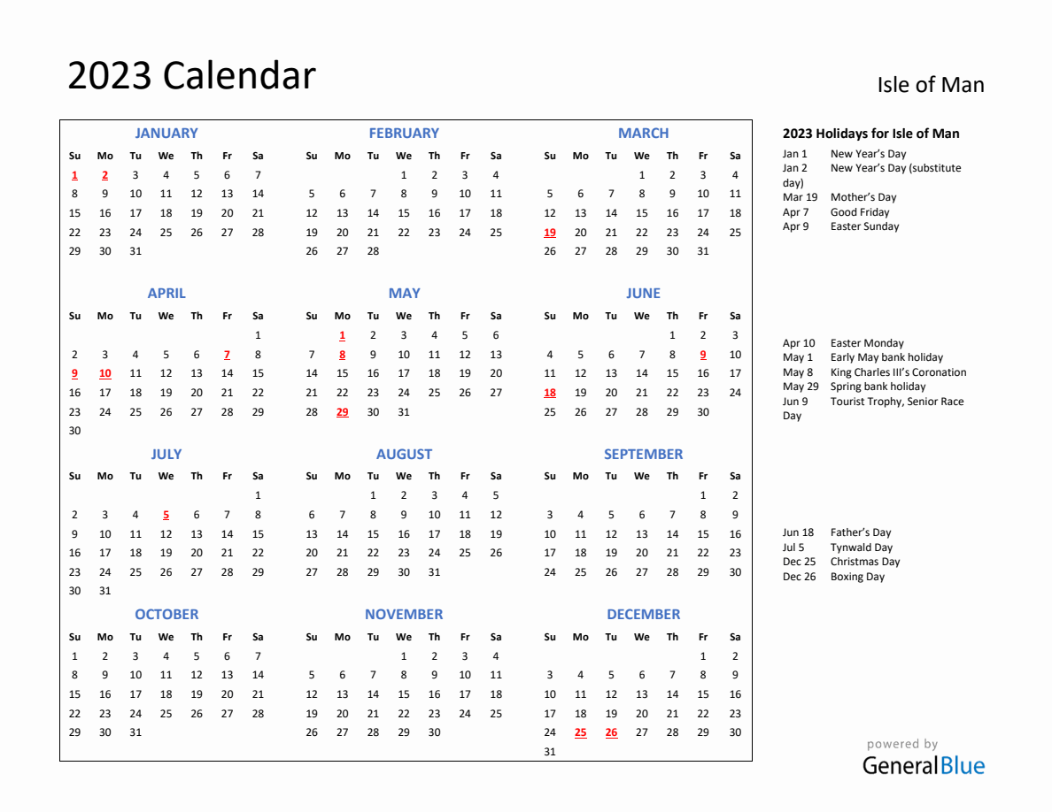 2023-calendar-with-holidays-for-isle-of-man