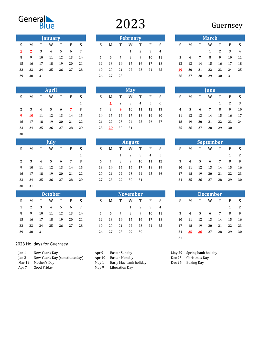 Uwec Calendar 2023 2024 2023 Guernsey Calendar With Holidays