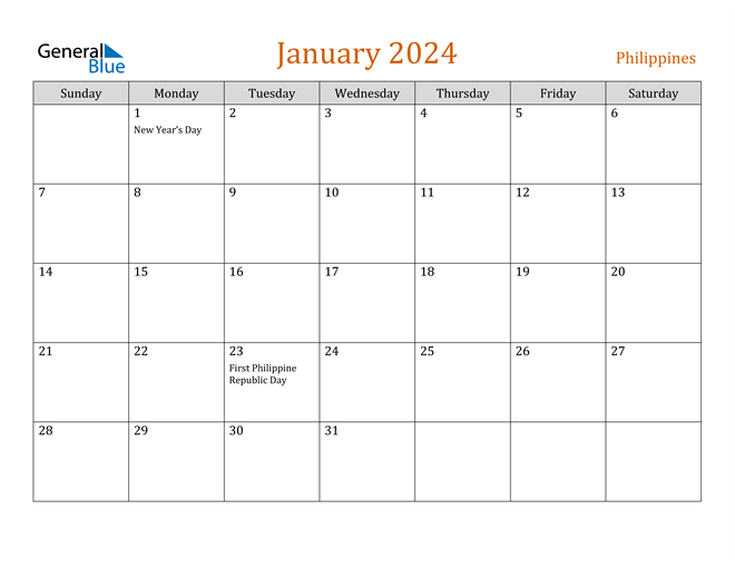 Free January 2024 Calendar Pdf Best Latest Review of January 2024