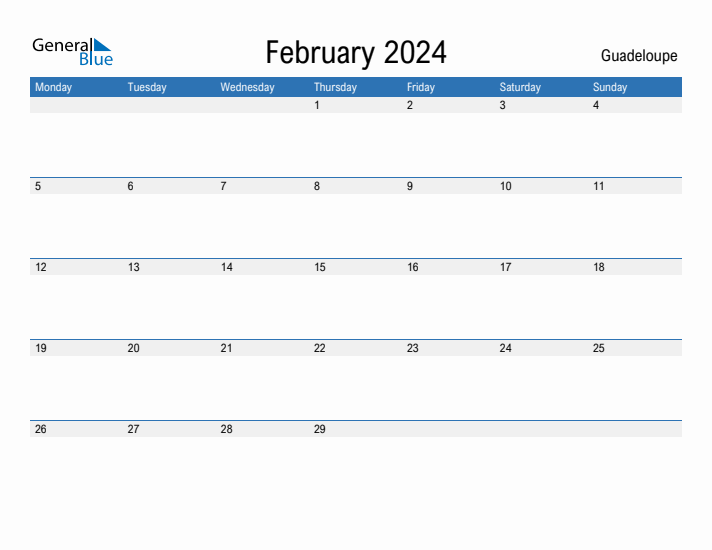 Fillable February 2024 Calendar