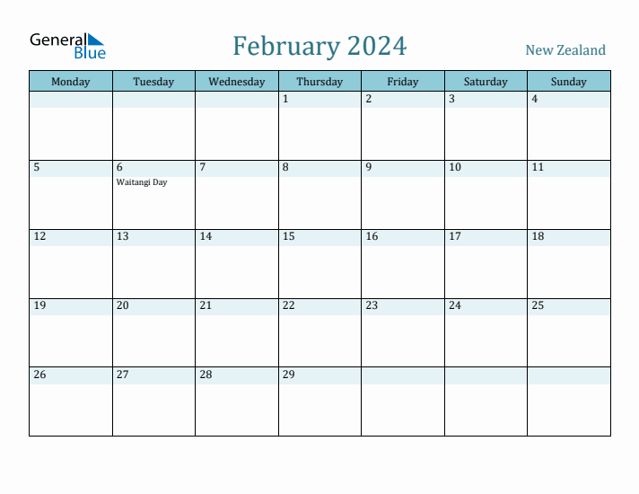 February 2024 Calendar with Holidays