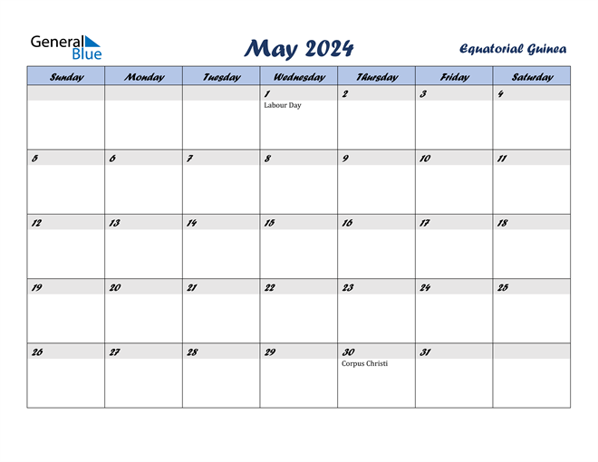 May 2024 Calendar with Holidays