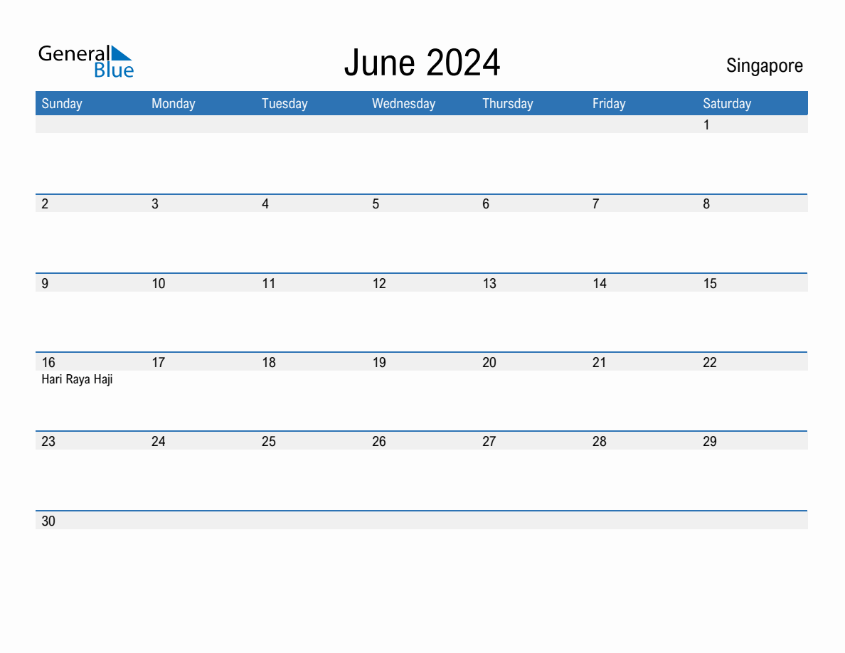 HARI RAYA HAJI - June 16, 2024 - National Today