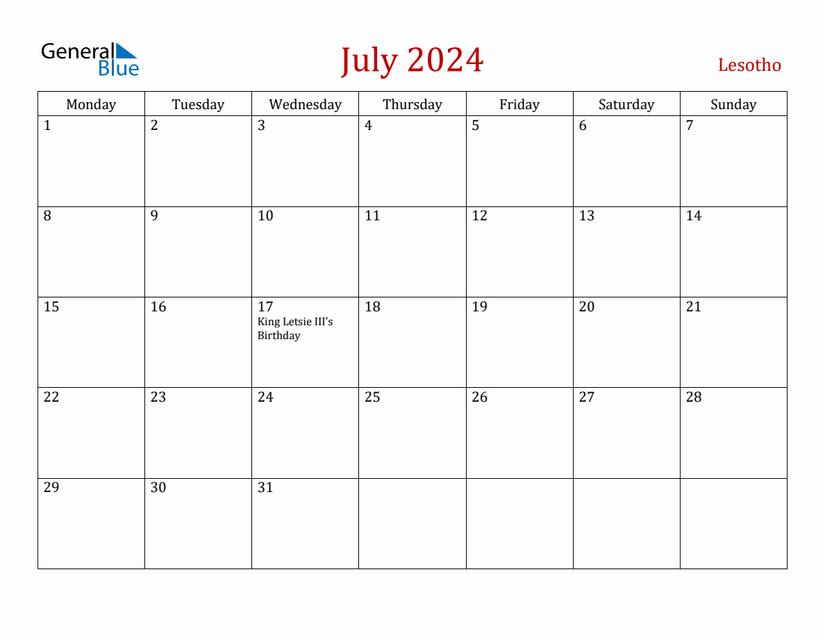 july-2024-lesotho-monthly-calendar-with-holidays