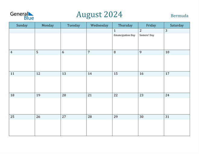 bermuda-august-2024-calendar-with-holidays