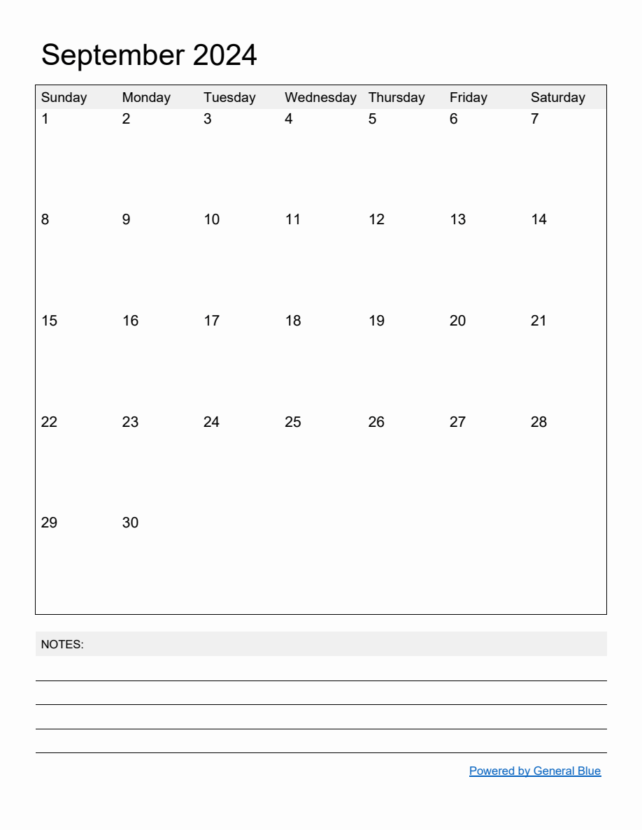 September 2025 Calendar With Days Calculator