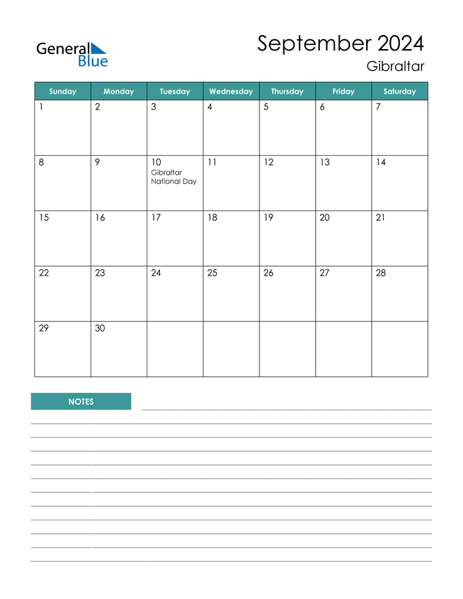 September 2024 Calendar With Holidays