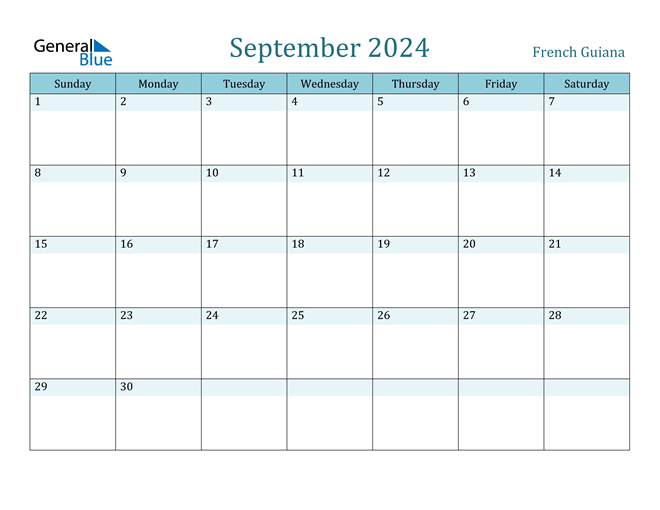 September 2024 Calendar with Holidays in PDF, Word, and Excel