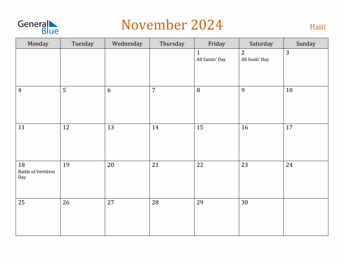 free-november-2024-haiti-calendar