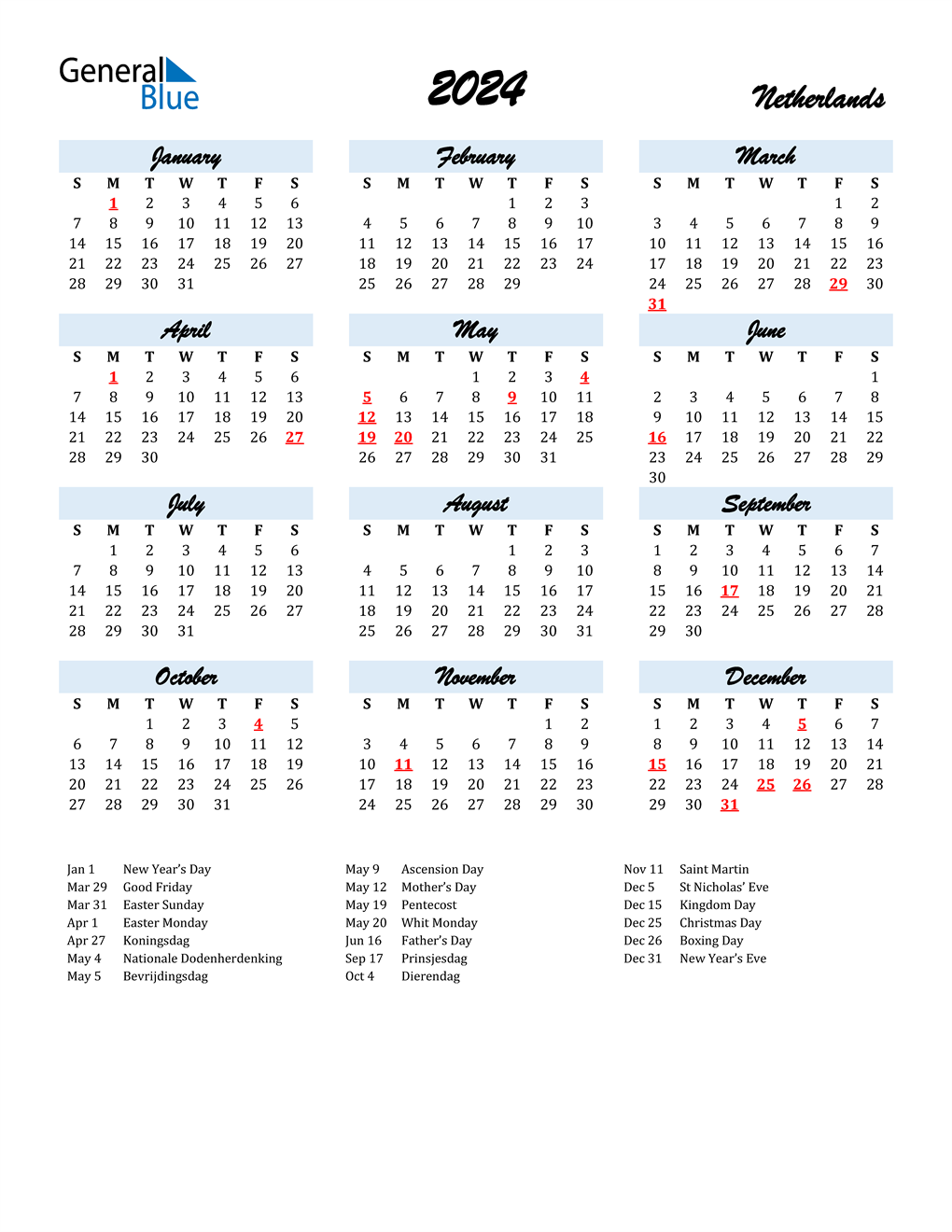 Vincennes University 2023 2024 Calendar 2024 Netherlands Calendar With Holidays