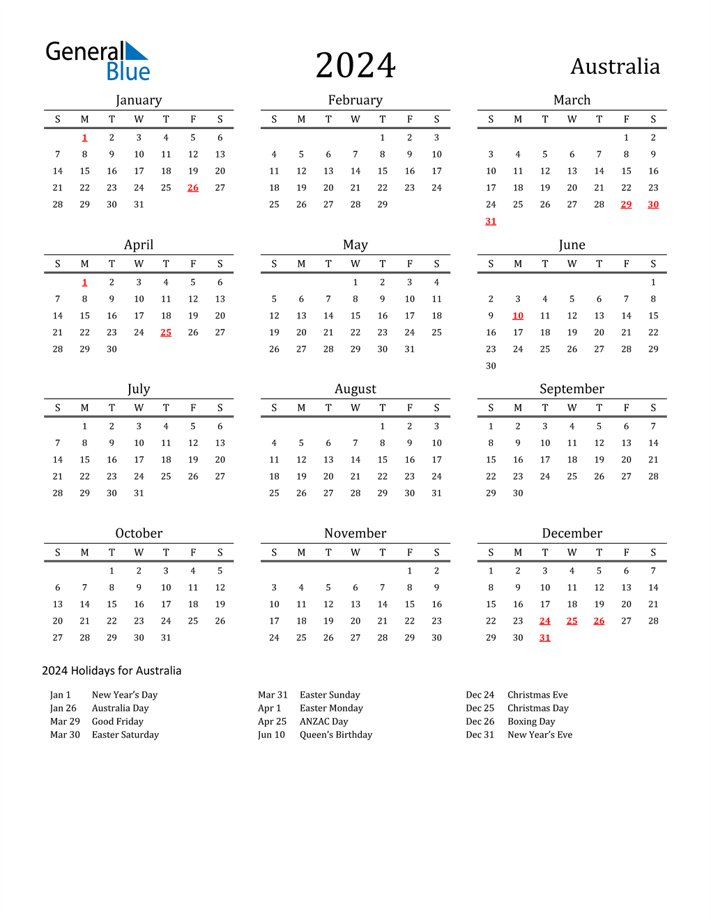 2024 Holidays Calendar 2024 Calendar Printable 2024 Printable Calendar With Holidays