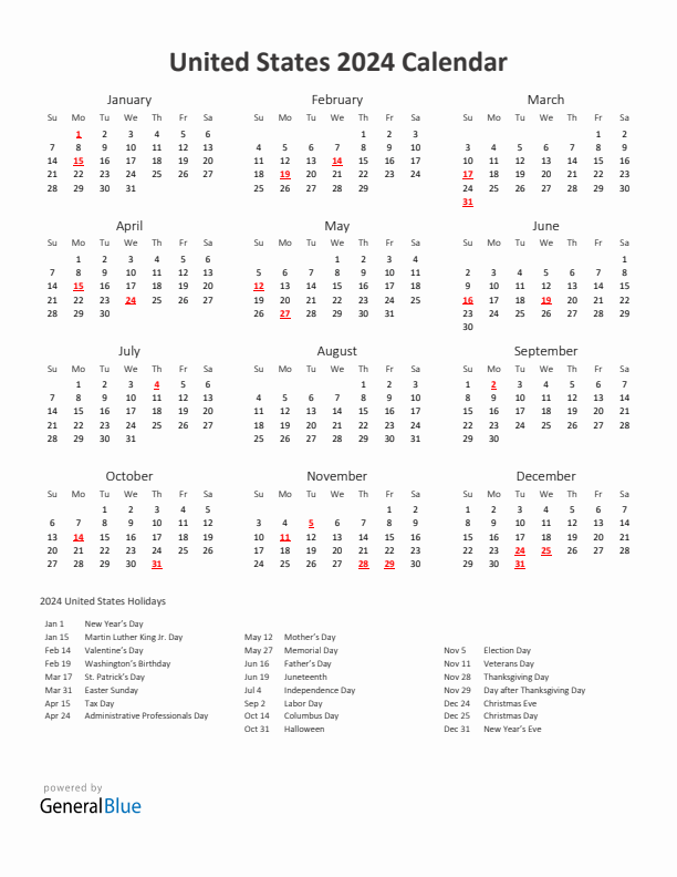 2024 Printable Calendar Time And Date Year Blank December 2024 Calendar