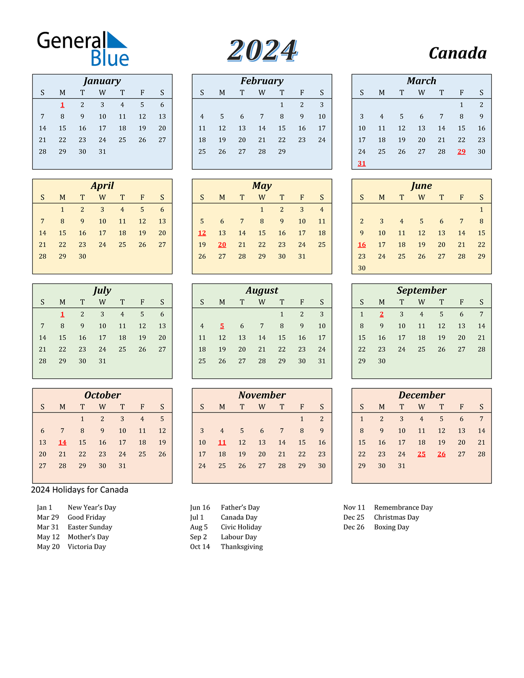 Canada April 2024 Calendar With Holidays Www vrogue co